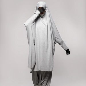 Vestido Abaya modesto de primera calidad para mujer, poliéster transpirable hecho a medida para longitud hasta el suelo, manga larga, ajuste holgado, talla grande OEM - Product Image 1