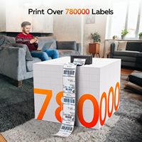 Imprimante d'étiquettes thermiques sans fil Phomemo PM-2411-BT 4x6 pour Shopify AMZ Waybill