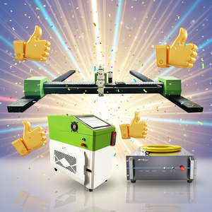 Machine de découpe laser à fibre, précision 12 m/min, système de contrôle rapide par PC, Raytools, corps métallique détachable, moins cher, haute précision - Product Image 1
