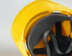 Helm Keselamatan konstruksi, bahan ABS kustom dengan logo konstruksi industri helm keras untuk pembangun