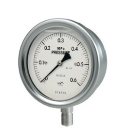 Manomètre Ebara AU-R38-75X0.5MPa scellé, 0 à 0,5 MPa, précision 1,6 F.S, pour usage industriel - Product Image 4