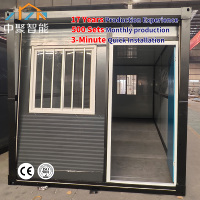 Maisons Modulaires Préfabriquées de Luxe Pliables et Collapsible de 20 pieds, Entièrement Habitable, Prix Compétitif, pour Exportateurs