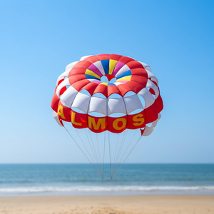 Colorful Parachute <b>Tent</b> 'AMOS' Print 2x3m Nylon Fabric Waterproof >3000mm Foldable Single Four-Season Sports Use Aluminum <b>Frame</b> - Product Image 3
