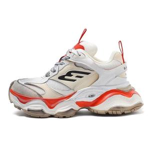 Chaussures pour hommes de la mode coréenne de créateur, style couple parisien, avec semelle épaisse, en maille, à enfiler, à lacets, tendance pour l'hiver - Product Image 5
