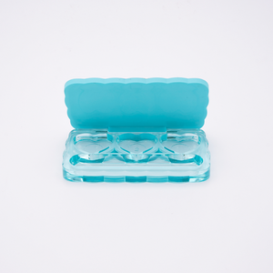 Paleta de Sombras de Ojos Love <span class=keywords><strong>Beyo</strong></span> de 3 Piezas con Forma Única Irregular de 3 Colores, Empaque con Compartimento para Brochas y Cierre Perfecto - Product Image 3