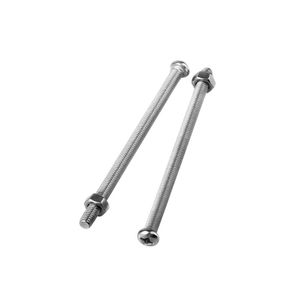 สกรูหัวเห็ดแบบมีร่อง ชุบสังกะสี สำหรับงานหลังคา มาตรฐาน NFE 25129 รุ่น SS304/SS316/C1022 - Product Image 4