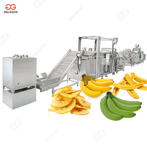 Línea de Procesamiento Continuo a Pequeña Escala para Rebanadas de Plátano, Máquina de Producción de Chips de Plátano para Envasado y Elaboración de Plátanos Fritos - Product Image 2
