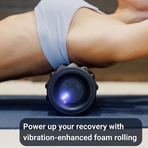 <b>Back</b> Pain Foam Roller <b>Massage</b> Vibration, Gym Equipment Muscle Relief Silicone Foam Roller <b>Vibrating</b> Gym Equipment Fitness - Product Image 2