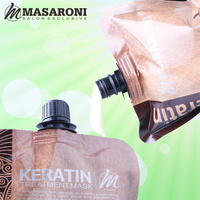 Masaroni – traitement capillaire à la kératine riche en biotine, après-shampoing en profondeur, traitement réparateur des cheveux