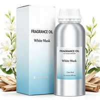 Huile parfumée au musc blanc, parfum de musc propre et durable, huile aromatique pour diffuseur ultrasonique, spa à domicile, fabrication de bougies et de savons