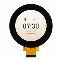 Écran LCD TFT Rond de 2,76 Pouces en Gros, 480x480, Tactile Capacitif, pour Tableau de Bord Automobile, Compteur de Vitesse, Large Plage de Température, OEM ODM