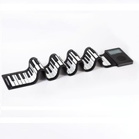 2021 New Portable Musical Instrument Folding 88 Keys Electronic Roll up Piano Keyboard