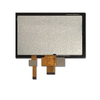 Écran tactile capacitif TFT LCD TN 7 pouces (1024*600) avec interface LVDS et carte de commande LCD, 12H