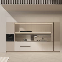 Meubles de cuisine en acier inoxydable de haute qualité italiens, design contemporain, OEM ODM, vente en gros, très demandés