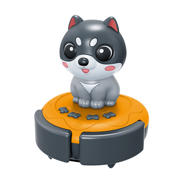 New Mini Battery Induction Vacuum Cleaner Kids ROBOT Cleaning Sensory Novelty Toys for Desk