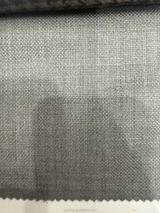 Wholesale RTS 50%W 50%P Worsted Merino Wool Fabric Dyed Yarn Woven 50% Wool/Polyester <strong>Blend</strong> for Men's Suits and Jackets - Product Image 6