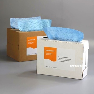 OEM di alta qualità scatola doppia Brag Melt Blown PP Spunlace tessuto non tessuto per pulire salviettine morbide basse - Product Image 3