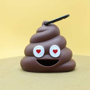 Nuevo dispensador de bolsas para desechos de mascotas con diseño de asiento de inodoro de dibujos animados, con diseños divertidos y originales, caja de almacenamiento de excrementos, cubierta transfronteriza para bolsas de desechos - Product Image 3