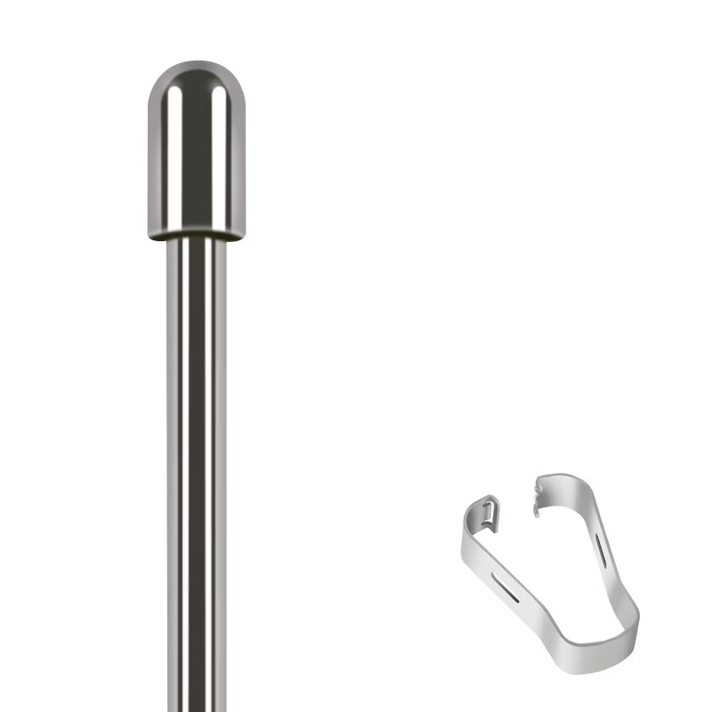 argento 1 punta + 1 clip