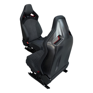 Sedile Sportivo di Lusso per Auto con Pannello in Fibra di Carbonio Personalizzato e Rivestimento in Pelle, <span class=keywords><strong>Sedili</strong></span> a Guscio RS Aggiornati per <span class=keywords><strong>Audi</strong></span> <span class=keywords><strong>A3</strong></span> A4 A5 A6 A7 Q3 Q5 Q7 Q8 - Product Image 1