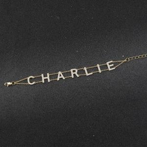 Bracelets et Joncs de Mode Abordables, Chaînes Maille Cubaine, Bracelets en Cristal, Bijoux Iced Out, Bracelets à Lettres pour Hommes, Bijoux - Product Image 5