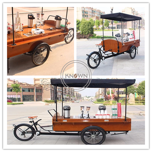 Vélo à café professionnel, Mobile, Hot-Dog, chariots de vente rapide, Tricycle alimentaire à vendre, vélo à café rétro Europe - Product Image 6