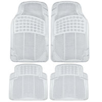 Universell Passende Schwerlast-Allwetterschutz-Fußmatten aus Gummi, 4-teilig oder 5-teilig, Transparente Kfz-Matten