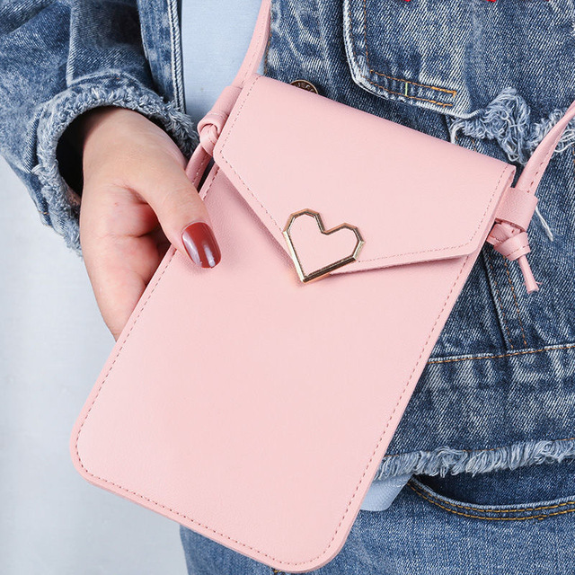 Lady Fashion Crossbody PU Leather Big Hand Bag Design Phone Case With Lanyard Phone Strap Cover for iPhone Series