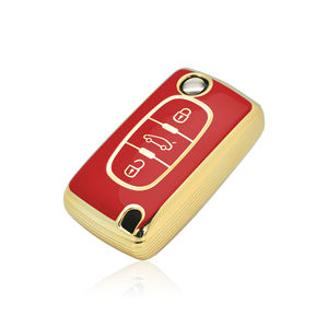 Accessoires de voiture Flip Case TPU Car Key Cover Keyless Key Fob Protector Convient pour <span class=keywords><strong>Peugeot</strong></span> Citroen - Product Image 3