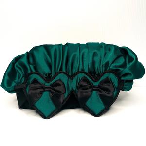 بونيه 2 في 1 ، بونيه مزدوج الطبقة قابل للتعديل حرير ساتان ، بونيه نوم للنساء - Product Image 3