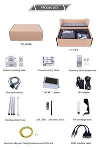 Printer Card DOCOD OEM/ODM T110M 12.7mm Color Inkjet First Inkjet Printer Inkjet Id Card Printer For Expiry Date Paper Bag Plastic Can