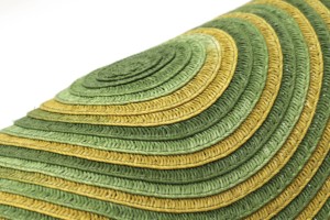 Sous-plats en papier circulaires écologiques modernes de 38 cm de diamètre pour la maison, les voyages, les pique-niques, le camping, la décoration du salon, personnalisables - Product Image 4