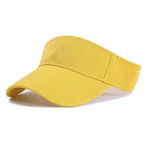 A404 biểu tượng tùy chỉnh Sun Visor mũ thể thao bãi biển Mũ mùa hè rỗng Top hat