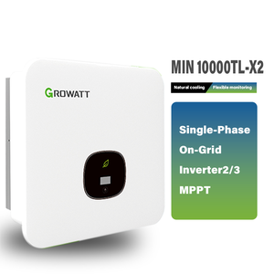 Ev için MPPT denetleyicisi ile Growatt MIN 10000TL-X2 güneş invertör 10KW 48V tek fazlı On-Grid invertör - Product Image 1
