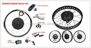 Fat Rim 3000W Hub Motor 48V 72V Ebike Kit 26*4.0 Sepeda Listrik dengan Pas Kit - Product Image 5