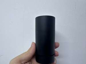 15g 30g 50g 75g Empty Eco Friendly Deodorant <strong>Tube</strong> Twist Up Antiperspirant Stick Container Packaging Matte Black/White - Product Image 3