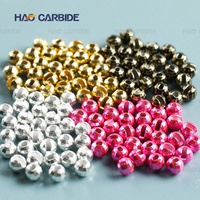 Diamant pistole Metall Wolfram perlen Diamant facettierte geschlitzte Fliegen binde materialien