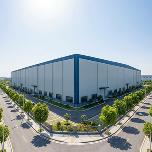 Entrepôt économique en structure métallique - Bâtiment métallique préfabriqué de haute qualité pour un stockage rentable - Product Image 1