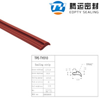 Bande de joint d'étanchéité pour porte d'armoire en TPE durable, à visser, pour cuisine moderne et placard, bande décorative de finition – Vente directe usine
