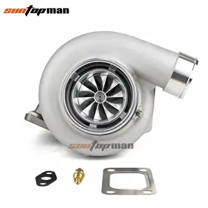 Hiệu Suất Phổ Quát GEN II GTX35 GTX3582R Vòng Bi Gốm Kép Turbo Kích Thước Chính Hãng T4 Tuabin