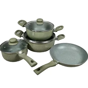 Set Peralatan Masak Dapur dari Chef, Set Peralatan Masak Granit, Set Peralatan Masak Aluminium Anti Lengket