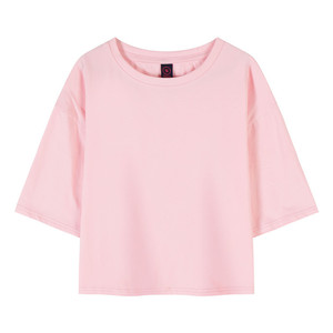 <span class=keywords><strong>Camiseta</strong></span> Corta Oversize de Algodón Pesado con <span class=keywords><strong>Hombros</strong></span> Caídos y Estilo Holgado para Mujer AI-MICH al por Mayor - Product Image 4