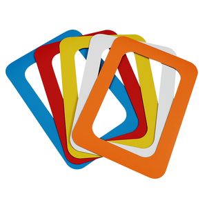 Marco de fotos de PVC para el hogar y la <span class=keywords><strong>nevera</strong></span>, soporte magnético de impresión personalizada, colorido - Product Image 4