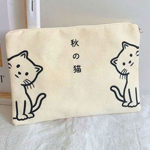 กระเป๋าเครื่องสำอางแบบกำหนดเอง ผ้าแคนวาส สำหรับเดินทาง กระเป๋าจัดระเบียบแบบมืออาชีพ ผ้าแคนวาส รับผลิตแบรนด์ส่วนตัว พร้อมสกรีนโลโก้ สำหรับกระเป๋าเครื่องสำอางเดินทาง - Product Image 4