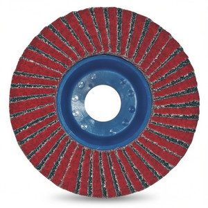 Disque à lamelles en corindon Ttake 115x22 mm, grain 120, pour le ponçage et le polissage des surfaces métalliques - Product Image 2