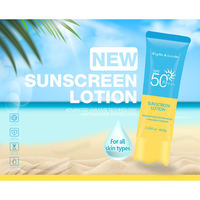 ทั้งหมดธรรมชาติครีมกันแดด OEM ใบหน้าครีมกันแดดและร่างกายครีมกันแดดสเปรย์ SPF 50โลชั่นบำรุงผิวหน้า