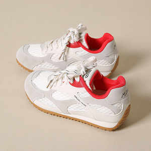 LYKU 2026 Nuevas Zapatillas Retro con Cordones para Mujer, Ligeras, Transpirables, Antiolor, con Suela Plana, para Caminar - Product Image 2