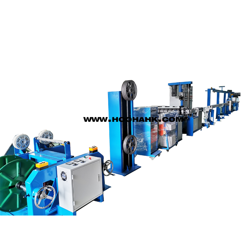 Insulation Sheath Extrusion Machine For 1.5-6sqmm Building Electrical Wire Cable Coating Machine