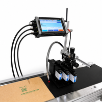 Imprimante jet d'encre thermique en ligne LD100, nouvelle génération, codeur de date 600 DPI, pour données variables, codes-barres, numéros de série, cartes, emballages souples et d'œufs