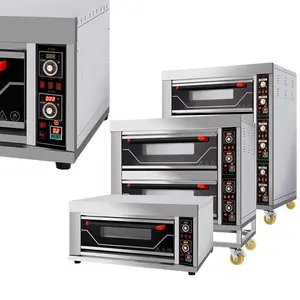 Forno elétrico para preparar pães, equipamento de padaria para pizza forno